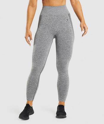 Legginsy Damskie Gymshark Flex High Waisted Szare | PL 2260MQZ